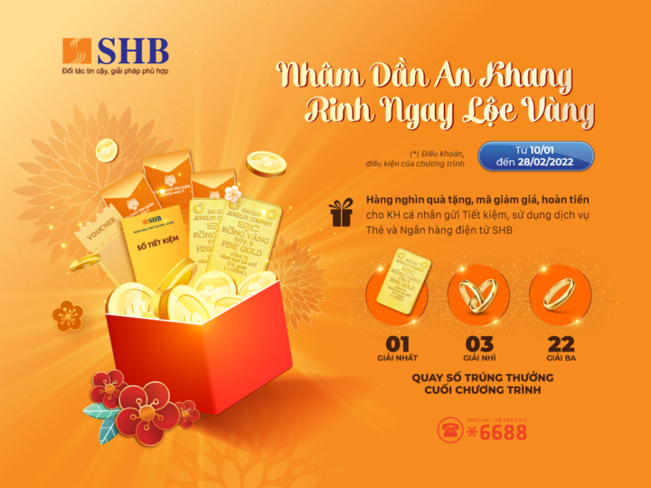Cùng SHB rinh ngay lộc vàng đón Nhâm Dần an khang - 2