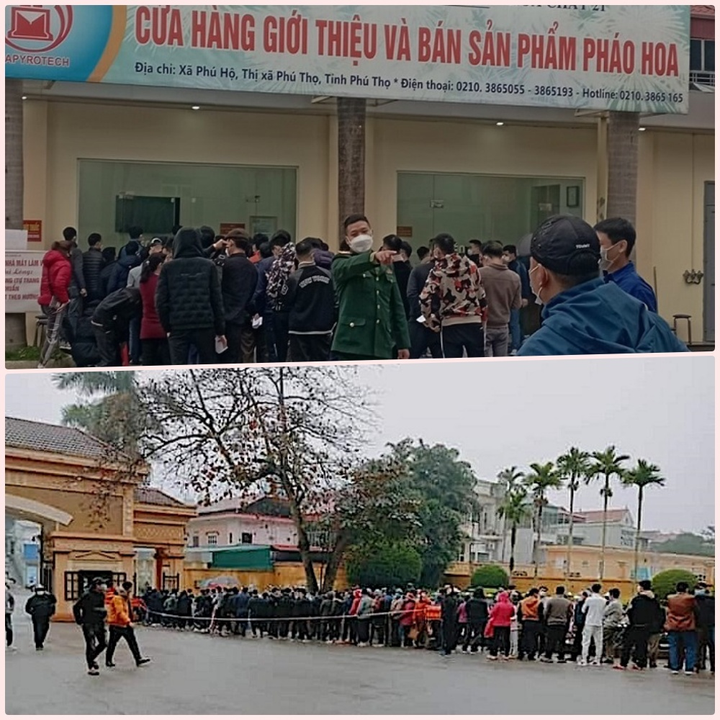 Pháo hoa Tết: Xếp hàng không mua nổi, chợ mạng thổi giá vẫn cháy hàng - 1