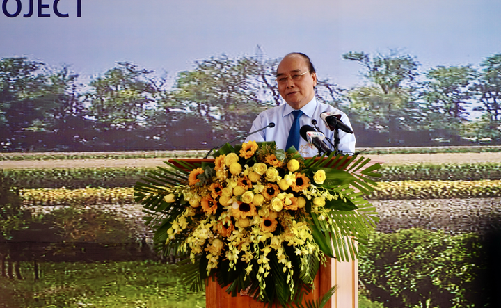 Chủ tịch nước dự lễ khởi công tuyến nối quốc lộ 91 và tuyến tránh TP Long Xuyên - 1