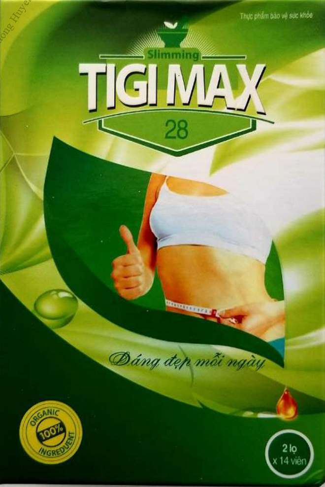 Phát hiện sản phẩm Slimming TIGI MAX 28 có chứa chất cấm Sibutramine - 1