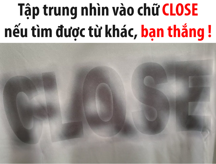 Có bao nhiêu từ xuất hiện trong bức ảnh? - 1