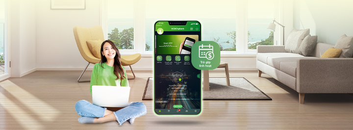 Chủ động tài chính với dịch vụ trả góp linh hoạt trên VCB Digibank - 1