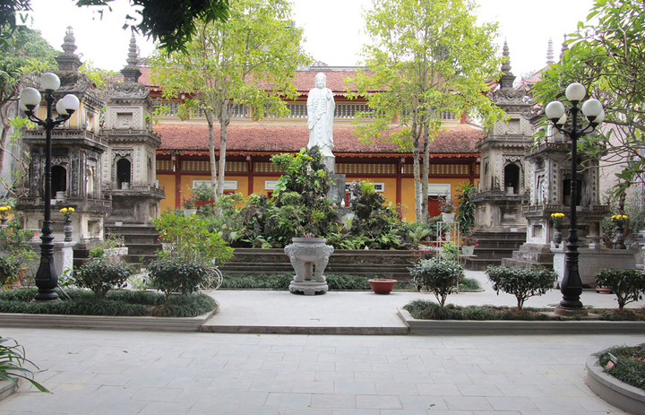 Chiêm ngưỡng ngôi chùa có tòa tháp cửu phẩm liên hoa cao nhất Hải Phòng - 16