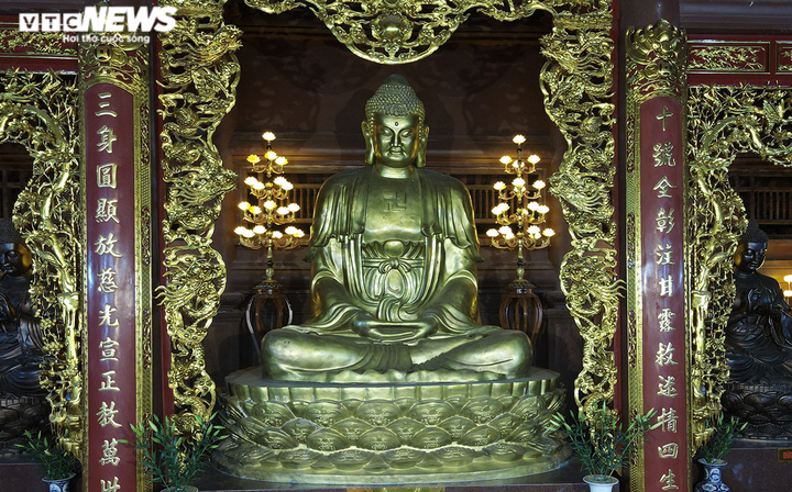 Cận cảnh ngôi chùa trên núi có pho tượng Phật bằng đồng lớn nhất Hải Phòng - 9