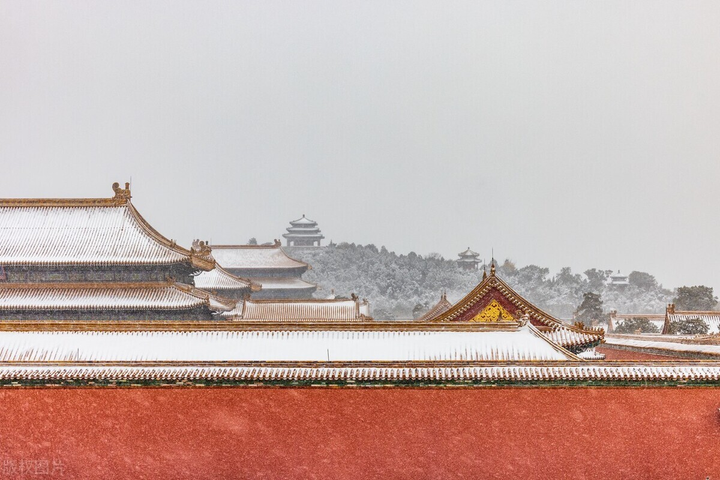Cảnh đẹp đến lạc lối ở Tử Cấm Thành mùa tuyết hệt như cắt từ thước phim cổ trang - 2