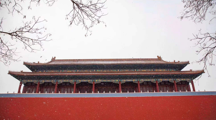 Cảnh đẹp đến lạc lối ở Tử Cấm Thành mùa tuyết hệt như cắt từ thước phim cổ trang - 4
