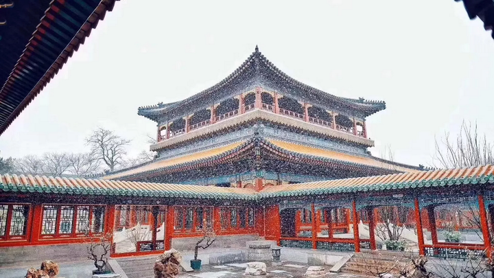 Cảnh đẹp đến lạc lối ở Tử Cấm Thành mùa tuyết hệt như cắt từ thước phim cổ trang - 6