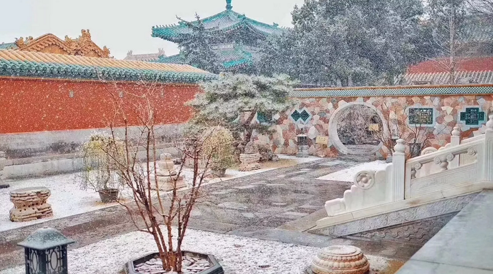 Cảnh đẹp đến lạc lối ở Tử Cấm Thành mùa tuyết hệt như cắt từ thước phim cổ trang - 8