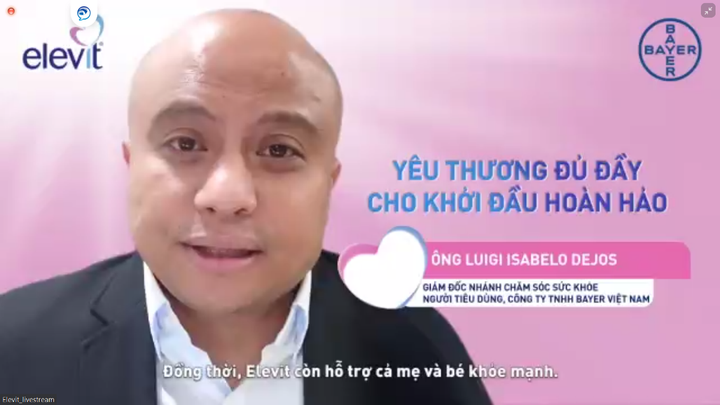 Bayer ra mắt vitamin tổng hợp cho thai kỳ Elevit tại Việt Nam - 1