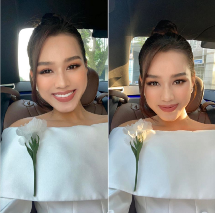 Hoa hậu Đỗ Thị Hà về nước - 1