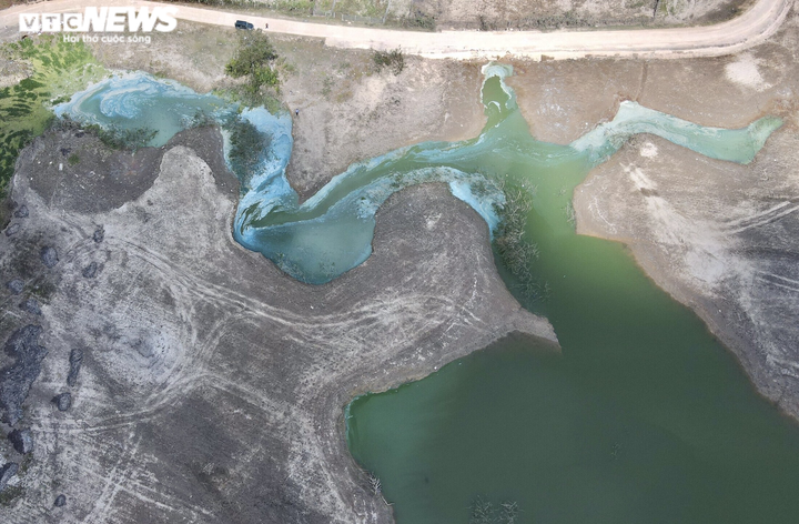 Ảnh: Người dân khốn khổ sống cạnh hồ thủy điện nổi váng, bốc mùi hôi ở Kon Tum - 3