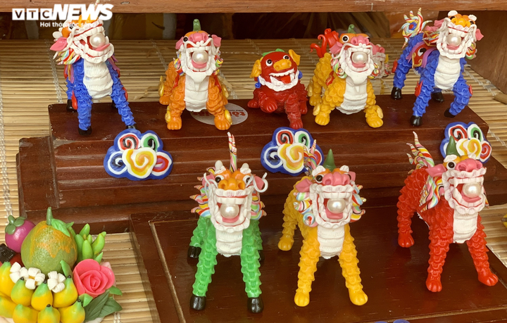 Chiêm ngưỡng hình tượng Ngũ Hổ Thần Quan được làm từ bột gạo đón xuân Nhâm Dần - 6