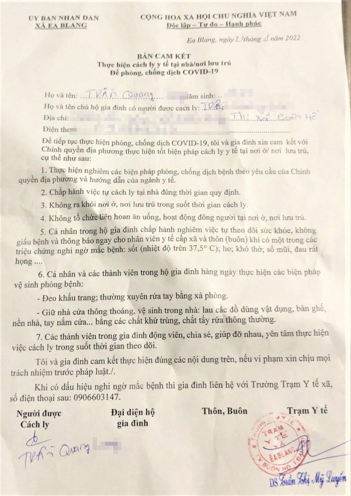 Người dân về quê bị yêu cầu cách ly y tế: Sở Y tế Đắk Lắk nói gì? - 1