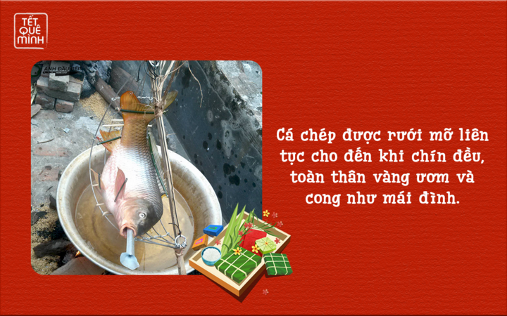 Tết quê mình: Cá chép nằm võng - món ăn độc đáo, kỳ công trên mâm cỗ ở Thái Bình - 5