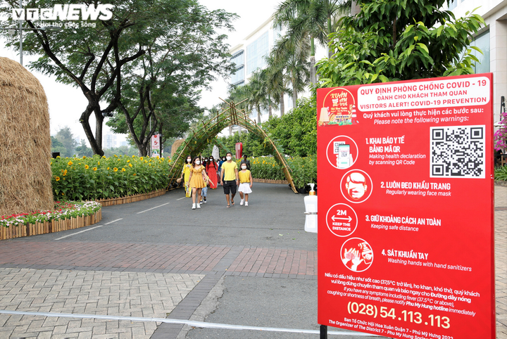 Ảnh: Hội hoa xuân Phú Mỹ Hưng tái hiện không gian Tết từ nhiều miền trên cả nước - 9