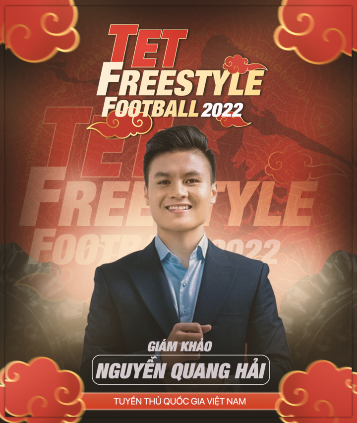 Quang Hải làm giám khảo Tết Freestyle Football 2022 - 2