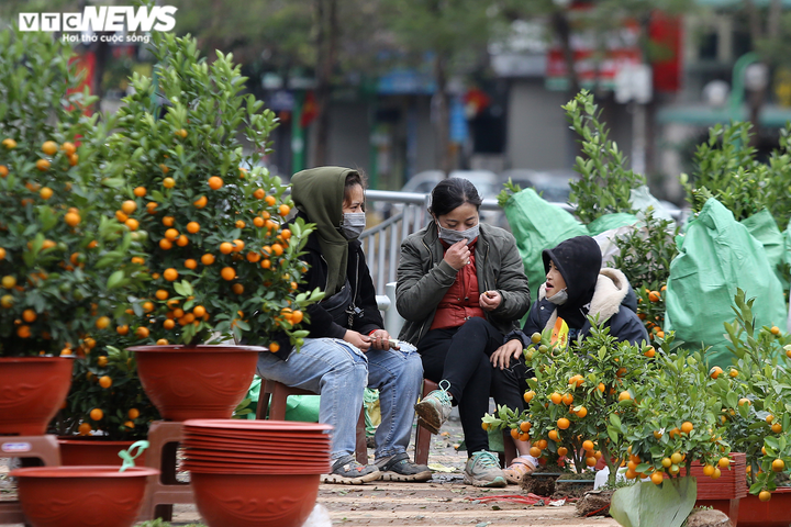 Ảnh: Dân Hà Nội hối hả du xuân, sắm Tết ngày cuối năm - 8