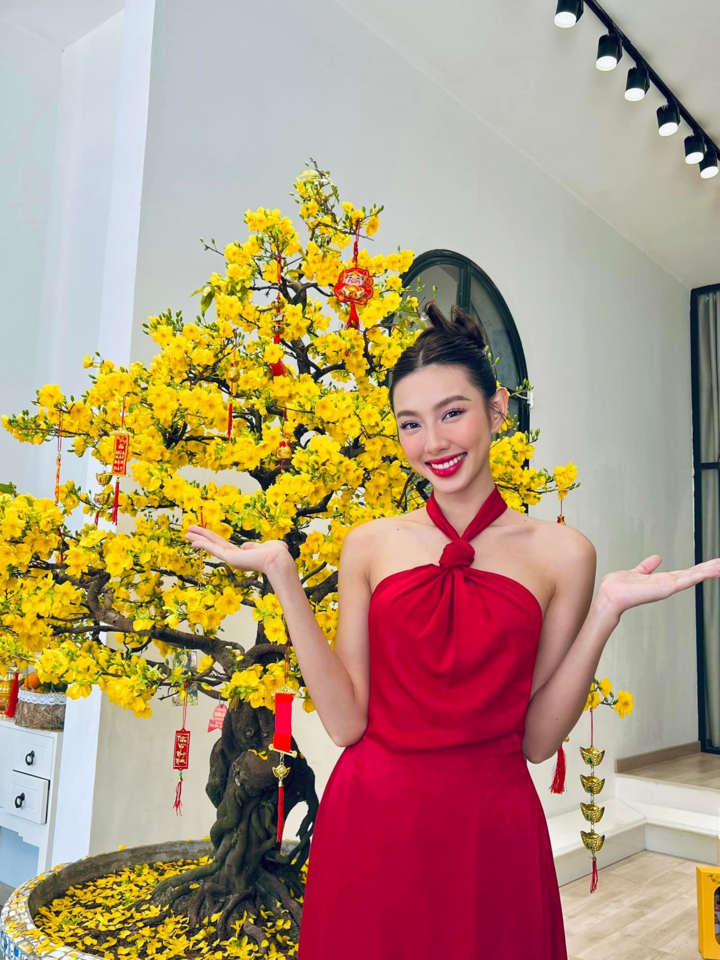 Sao Việt 'lên đồ' xúng xính ngày đầu năm mới - 4