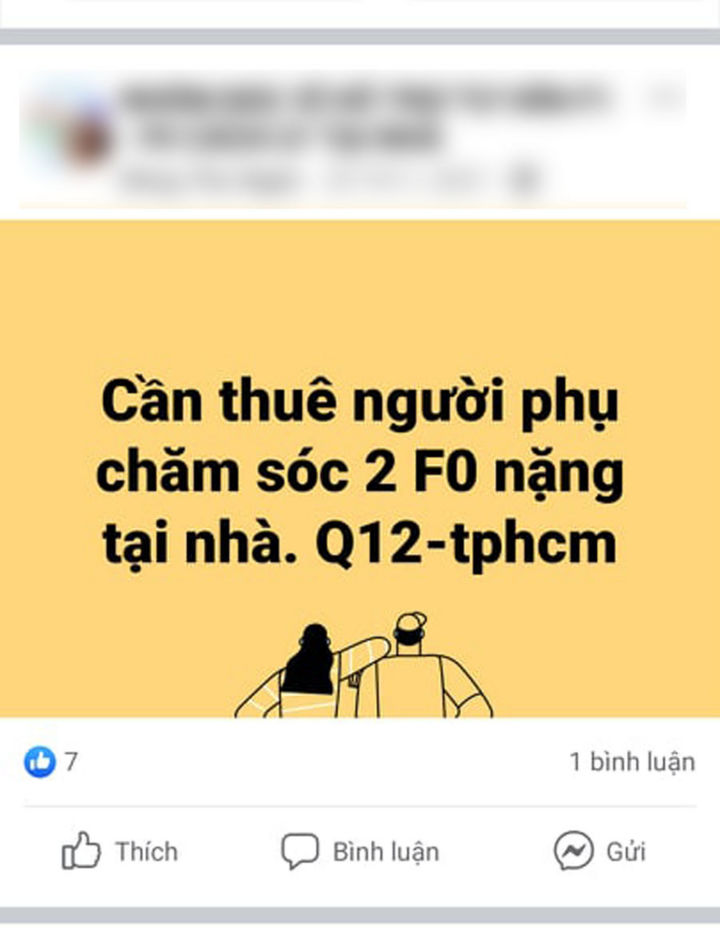 Hà Nội: Dịch vụ chăm sóc F0 3 triệu/ngày ‘nóng’ dịp Tết - 3