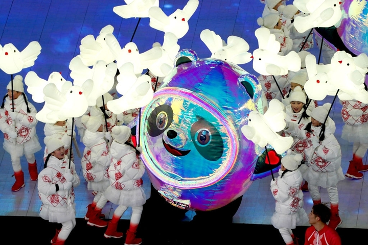 Ảnh: Cảnh tượng hoành tráng tại lễ khai mạc Thế vận hội Mùa đông 2022 - 10