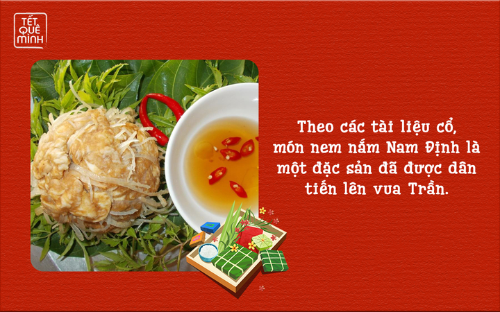 Tết quê mình: Đầu xuân đi chợ Viềng Nam Định, đừng quên thử món nem nắm trứ danh - 1