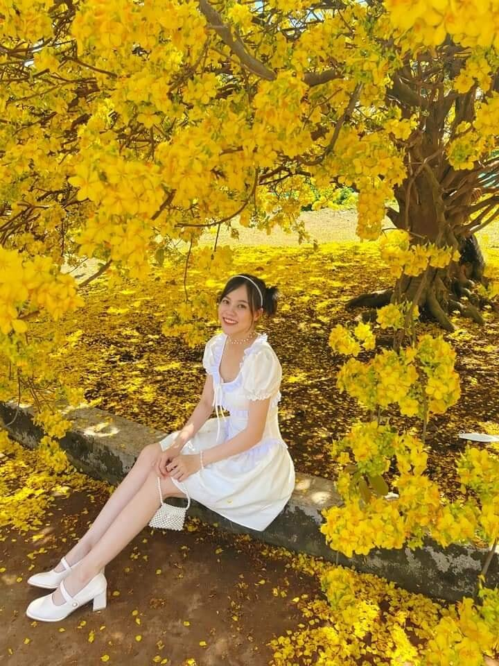 Giới trẻ rủ nhau chụp ảnh bên cây mai 70 tuổi nở hoa vàng rực ở Đồng Nai - 11