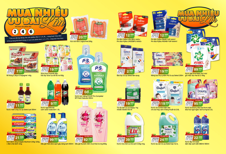 Hệ thống siêu thị Co.opmart và Co.opXtra tưng bừng khuyến mãi 'khủng' đầu năm - 2