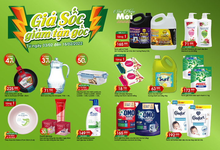 Hệ thống siêu thị Co.opmart và Co.opXtra tưng bừng khuyến mãi 'khủng' đầu năm - 3