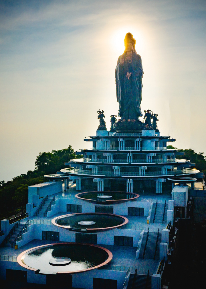 Tượng Phật Bà cao nhất châu Á ẩn hiện dưới làn mây ở ‘nóc nhà Nam Bộ’ - 5