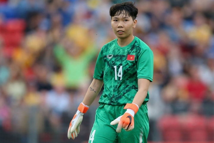 Trần Thị Kim Thanh là thủ môn của đội tuyển nữ Việt Nam tại World Cup 2023.