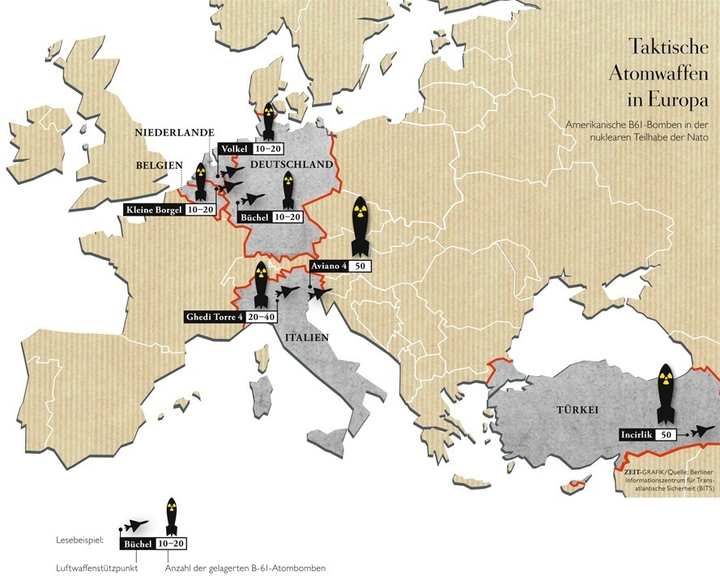 Đức tính toán đến khả năng sử dụng vũ khí hạt nhân giữa căng thẳng ở Ukraine - 1