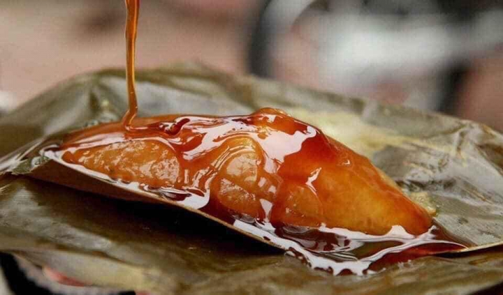 Món bánh núng nính như thạch, tên nghe lạ hết sức trên mâm cúng Rằm tháng Giêng - 1