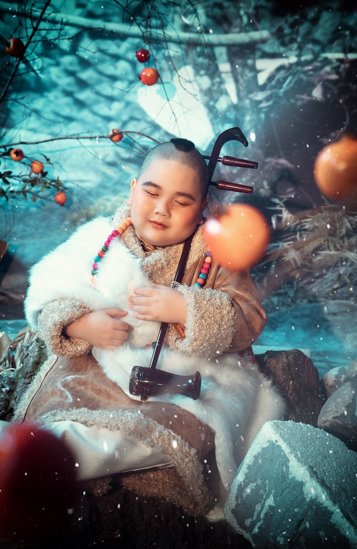 Sao nhí Muối Dubai ‘cưng xỉu” khi hóa thân thành 'Hoàng tử Mông Cổ' - 3