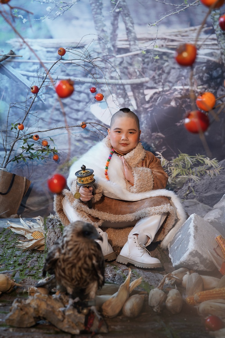 Sao nhí Muối Dubai ‘cưng xỉu” khi hóa thân thành 'Hoàng tử Mông Cổ' - 2