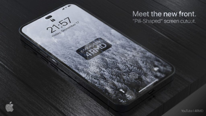 Ngắm mẫu iPhone 14 Pro với thiết kế camera lạ - 2