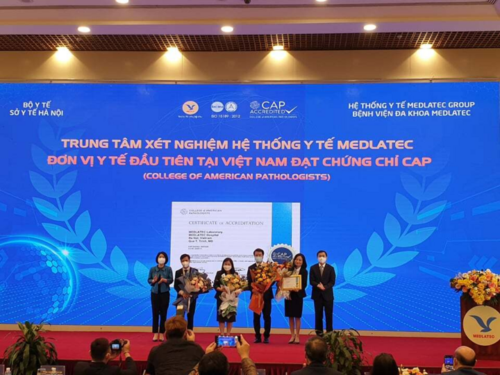 Đơn vị y tế đầu tiên tại Việt Nam đạt tiêu chuẩn CAP - 1