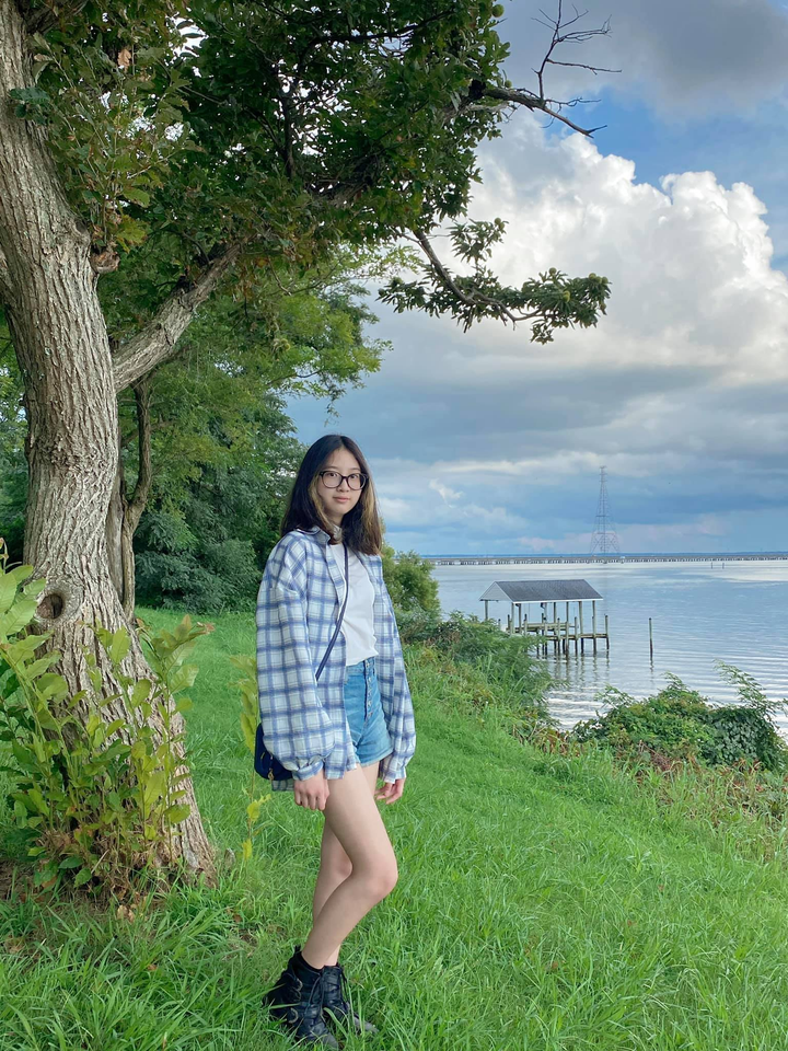 Con gái 13 tuổi xinh xắn, cao vượt trội của Minh Thư 'Gái nhảy' - 8