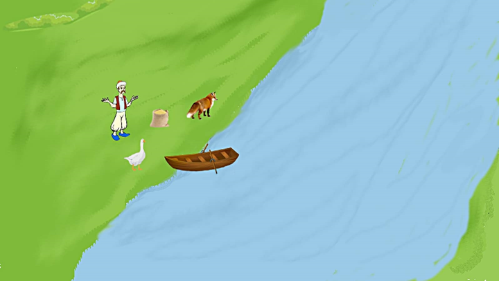 Làm thế nào để người nông dân qua sông an toàn cùng tất cả tài sản? - 1