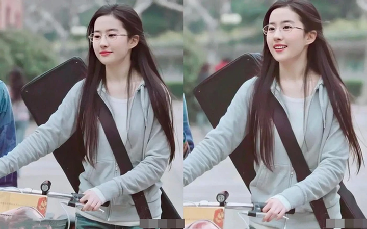 Ảnh Lưu Diệc Phi năm 20 tuổi khiến cư dân mạng 'phát sốt' - 1