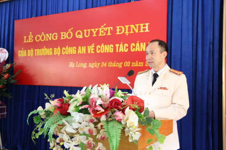 Tân Phó Giám đốc Công an tỉnh Quảng Ninh là ai? - 1