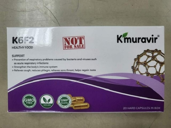Cảnh báo về sản phẩm K6K2 Kmuravir® điều trị COVID-19 - 1