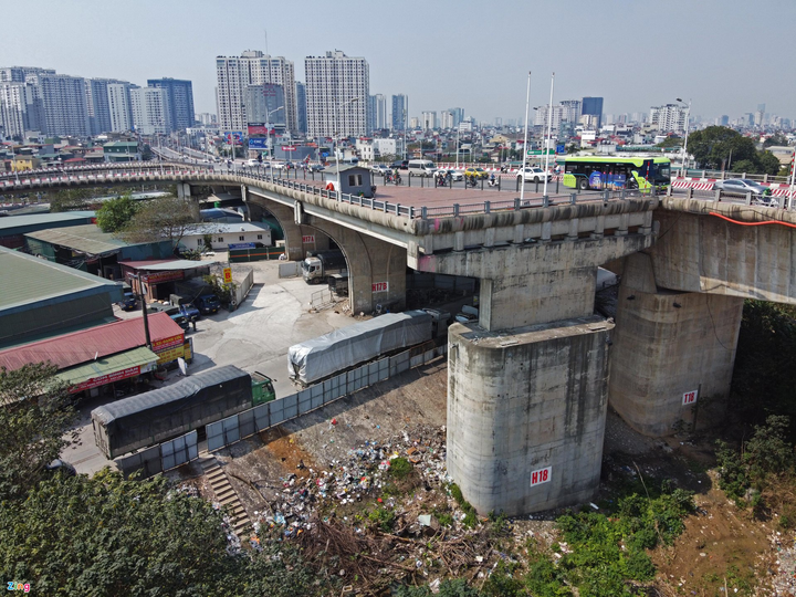 Ảnh: Hai nhịp cầu sắp được tháo dỡ ở Hà Nội - 1