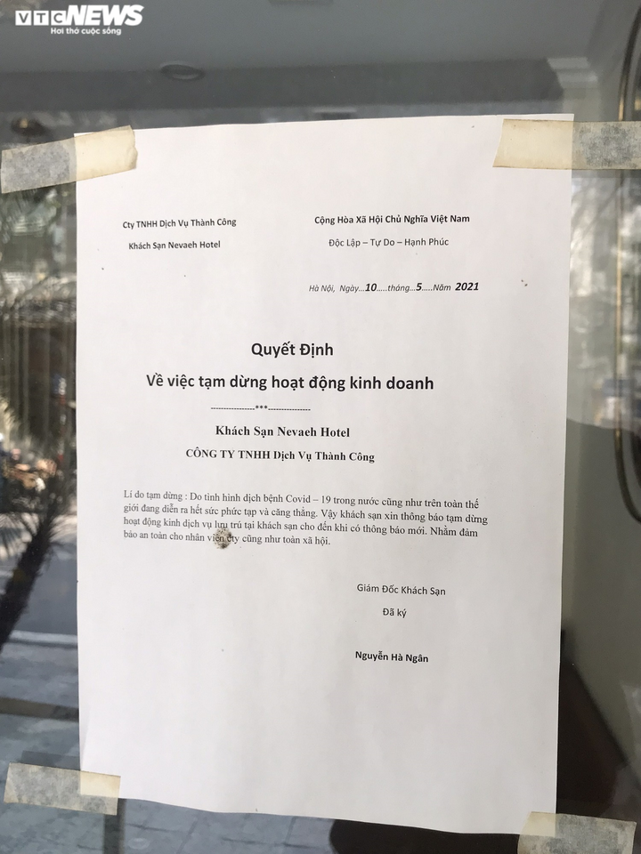 Ảnh: Khách sạn phố cổ Hà Nội đóng cửa im lìm trước ngày đón khách quốc tế - 10