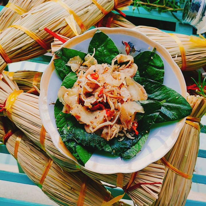 Bó rơm bé xinh 'gây bão' MXH, hóa ra lại là món đặc sản của 'xứ nẫu' Bình Định - 3