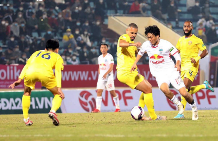 Trực tiếp bóng đá Nam Định 0-0 HAGL: Thế trận cân bằng - 1
