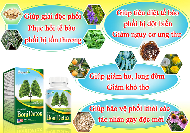 BoniDetox – Bí quyết giúp lá phổi luôn khỏe mạnh - 1