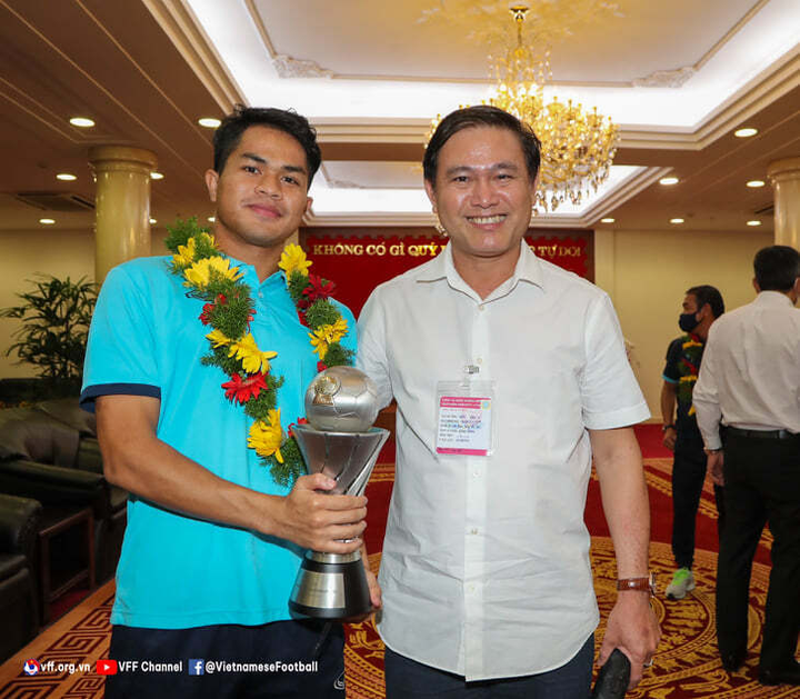 U23 Việt Nam được VFF thưởng 2,7 tỷ đồng trong lễ mừng công - 5