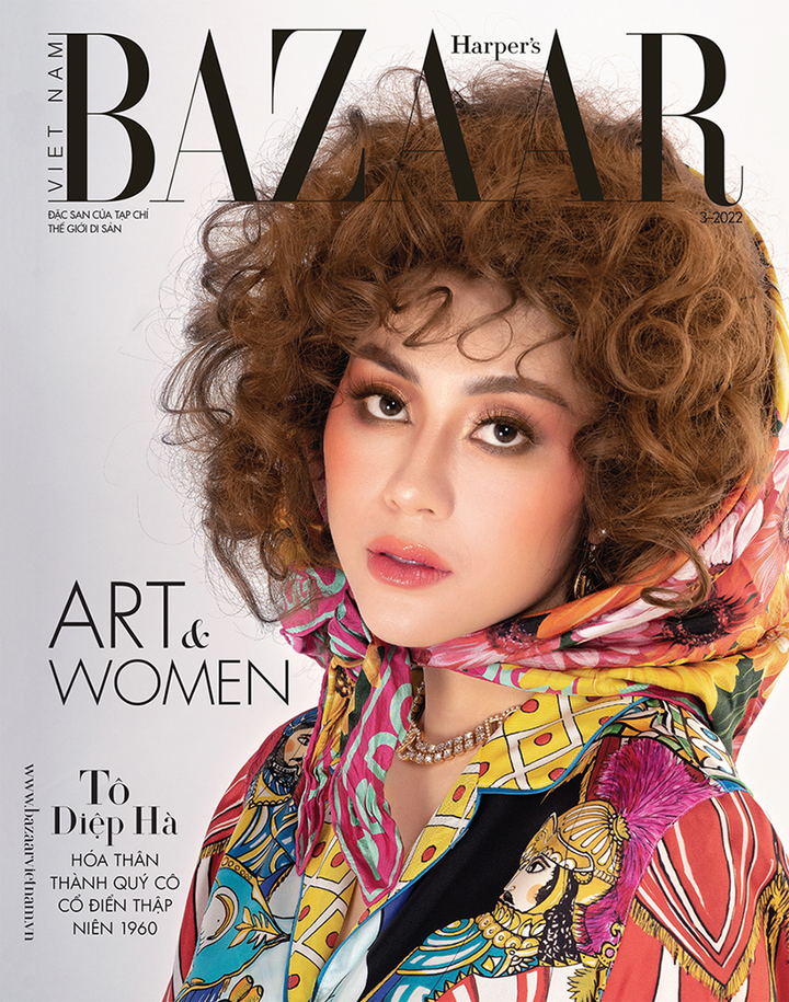 Hoa hậu Tô Diệp Hà xuất hiện ấn tượng trên bìa tạp chí Harper’s Bazaar Việt Nam - 3