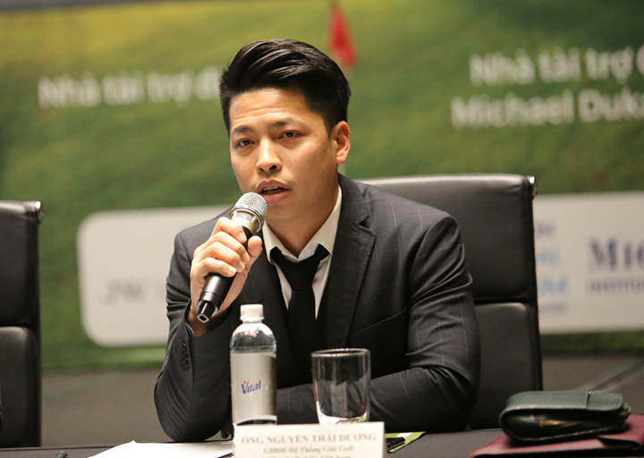 HLV Nguyễn Thái Dương: Golf Việt Nam 'đang ở Bắc cực' - 1