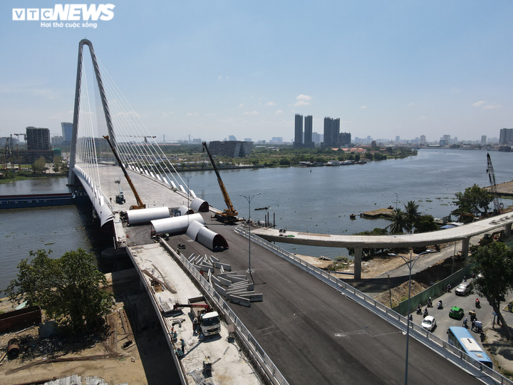 Ảnh: Diện mạo cầu Thủ Thiêm 2 trước thời điểm đưa vào khai thác - 10